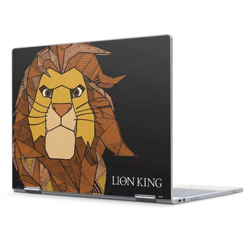 Disney The Lion King Mosaic Simba Art Pixelbook Skin